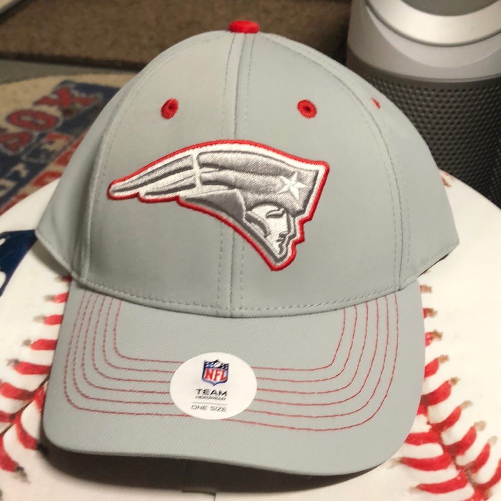 New England Patriots NFL Gray Men’s Adjustable Hat Cap